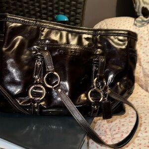 Coach Patent Leather Pocketbook